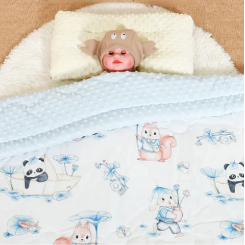 Couverture bébé Petit cœur
