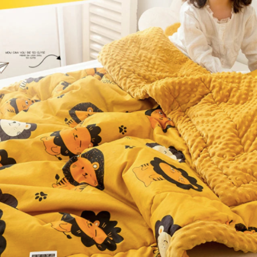 Couverture enfant la chatte