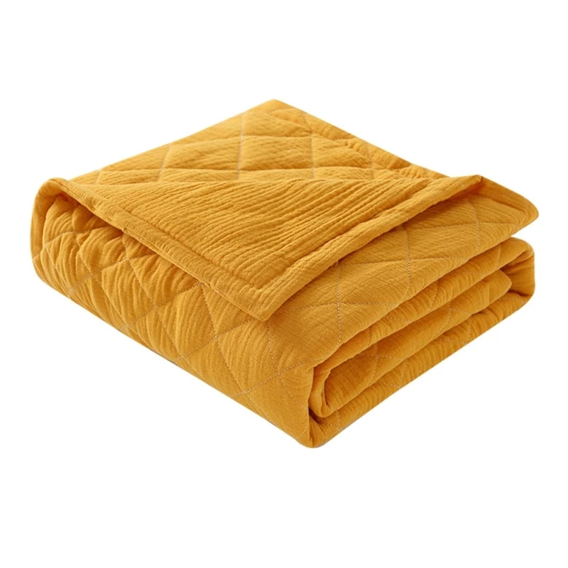 Couverture bébé carreaux