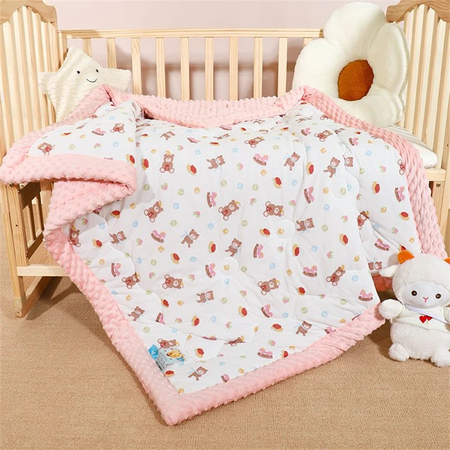 Couverture bébé Petit cœur