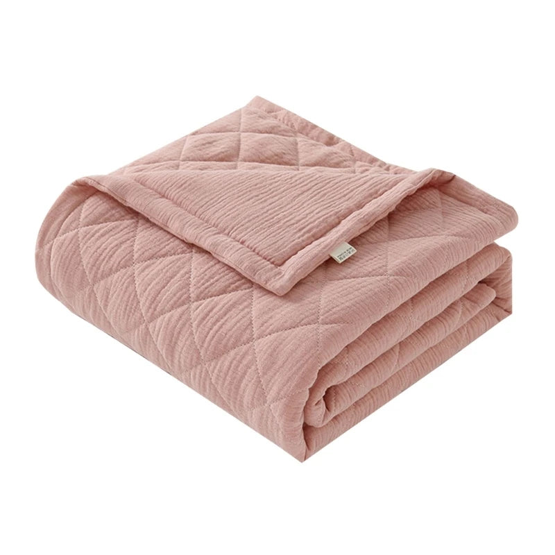 Couverture bébé carreaux