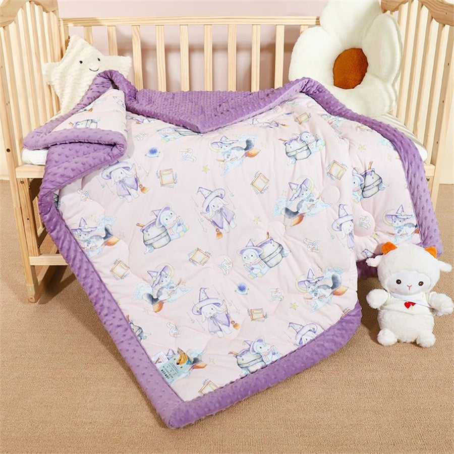 Couverture bébé Petit cœur