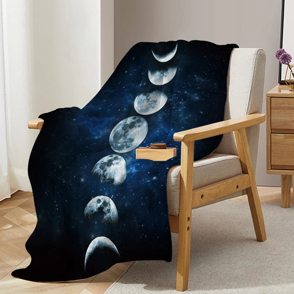 Couverture lestée Lune