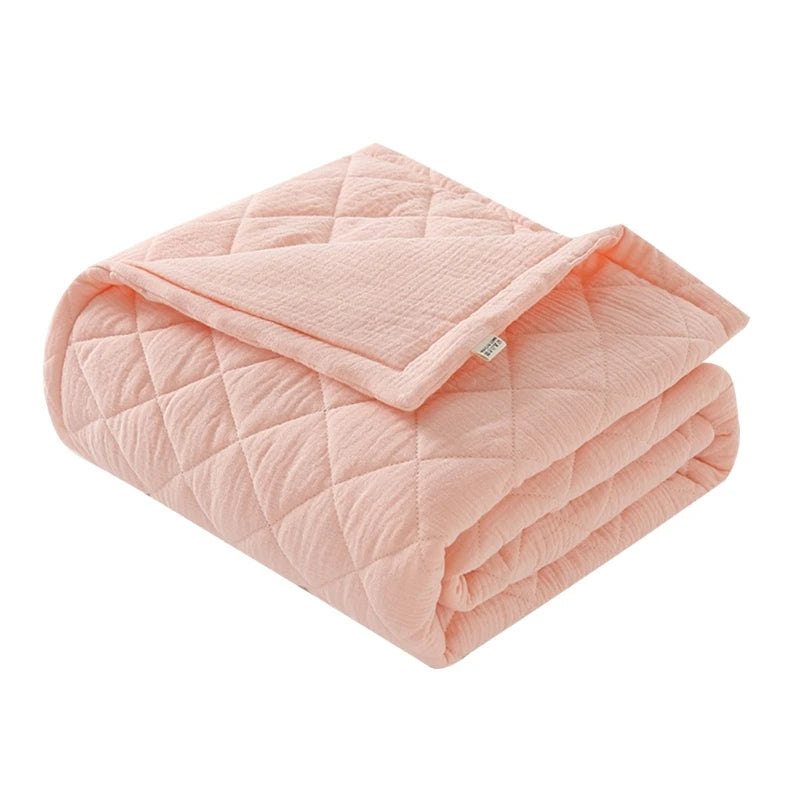 Couverture bébé carreaux