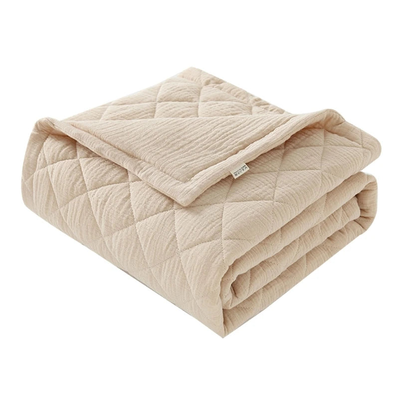 Couverture bébé carreaux