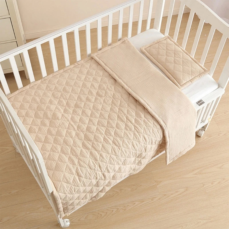 Couverture bébé carreaux