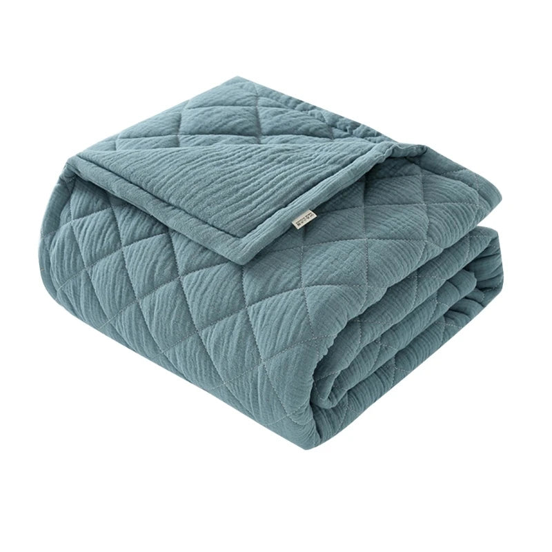 Couverture bébé carreaux