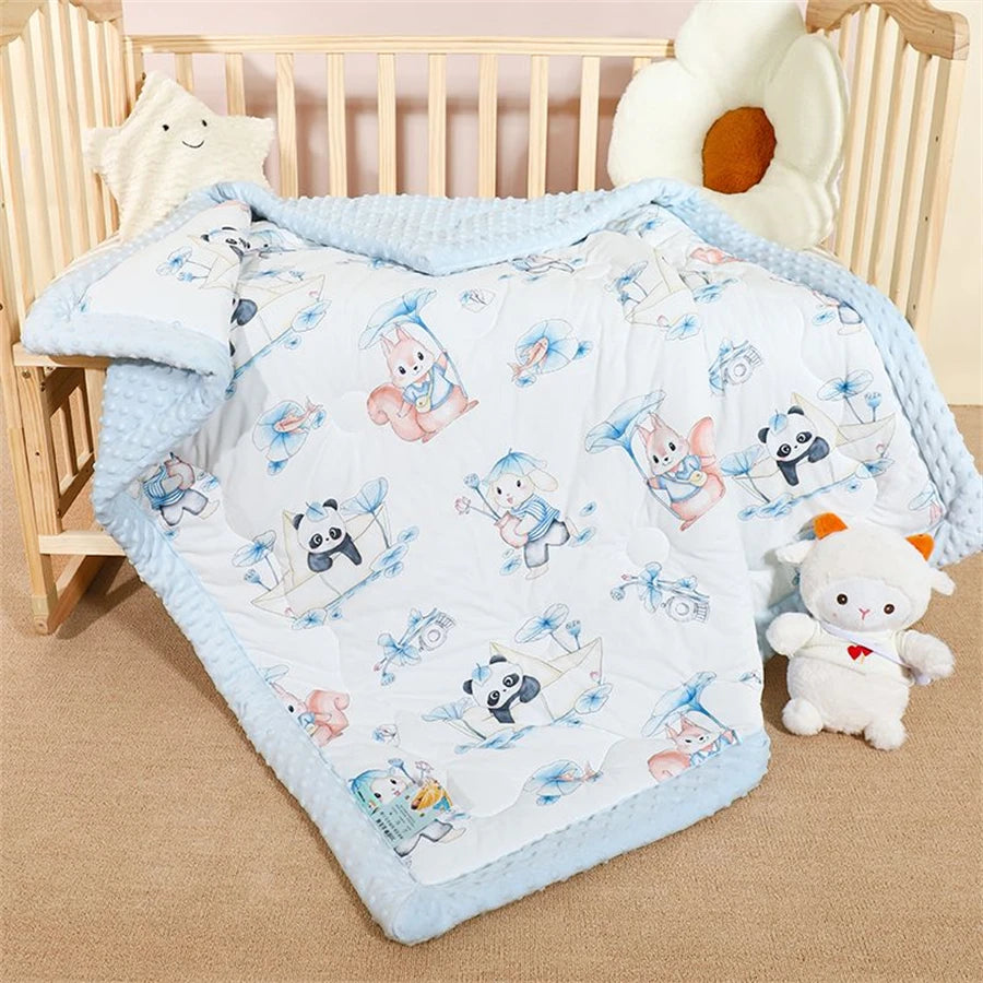 Couverture bébé Petit cœur