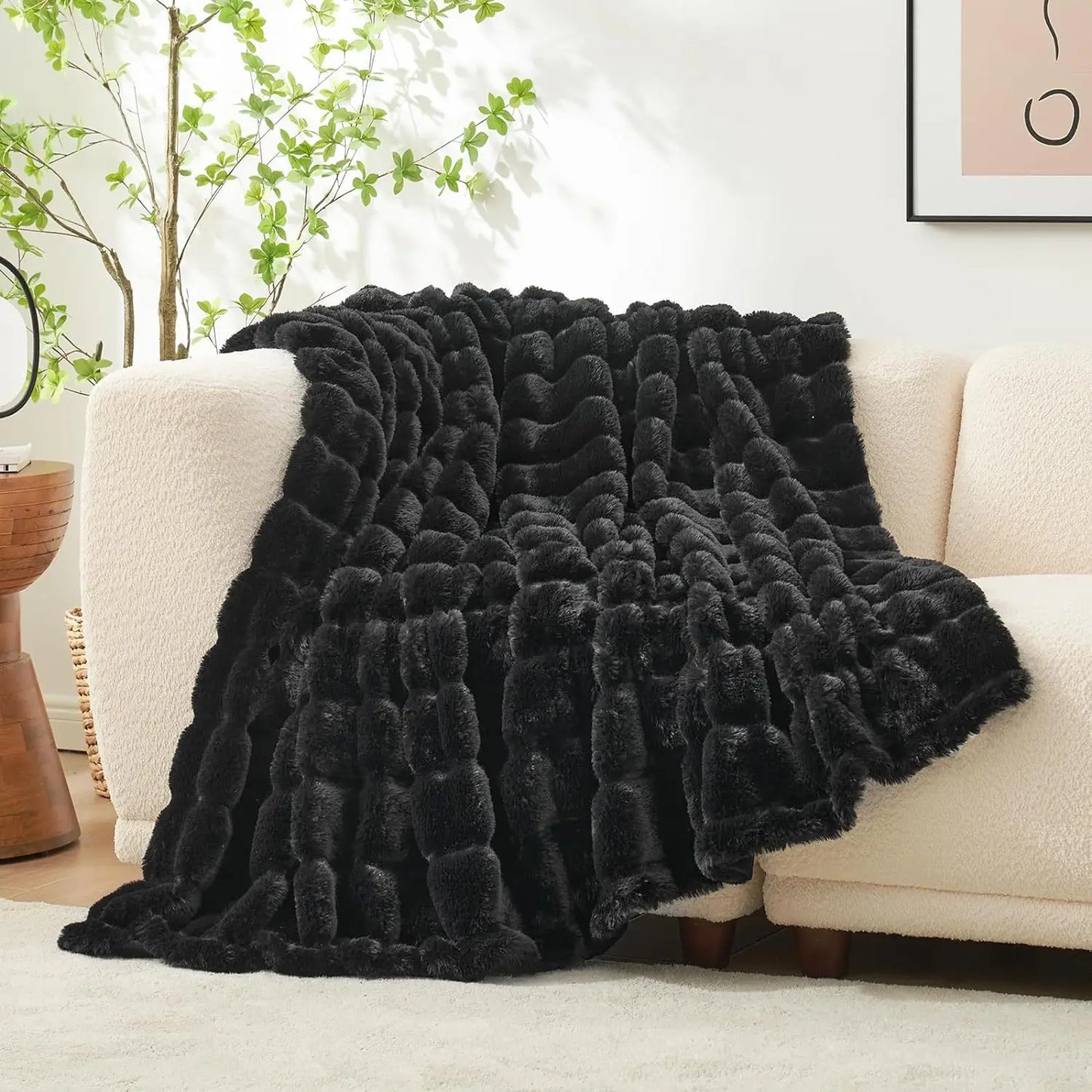 Couverture velours doux et tendre