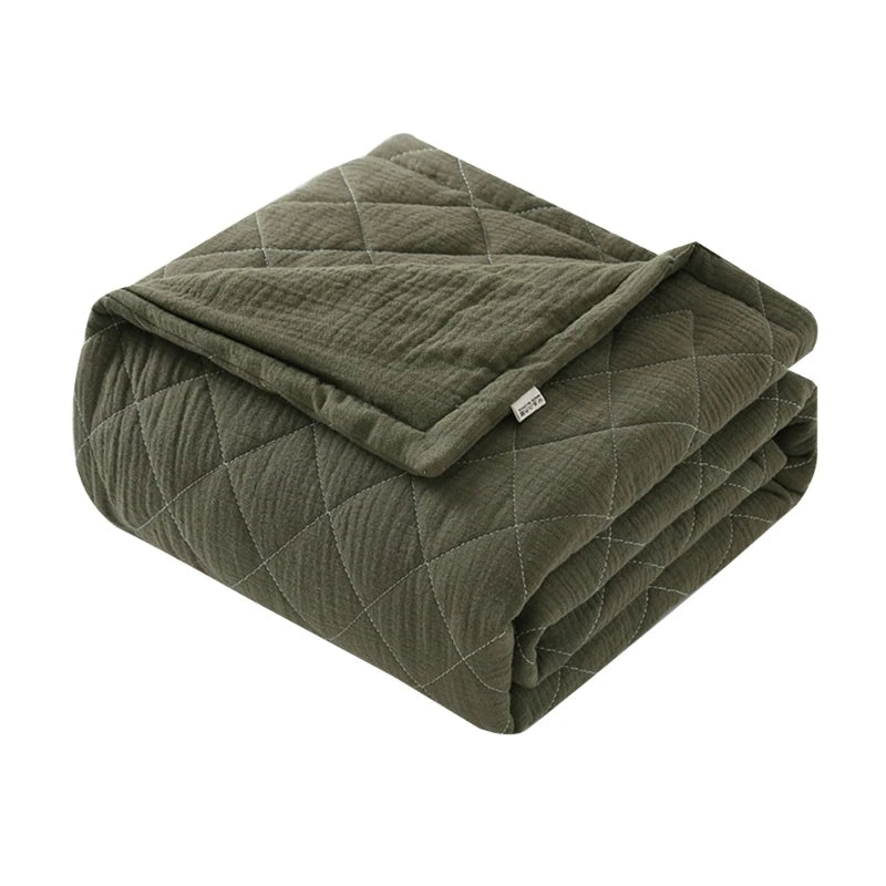 Couverture bébé carreaux
