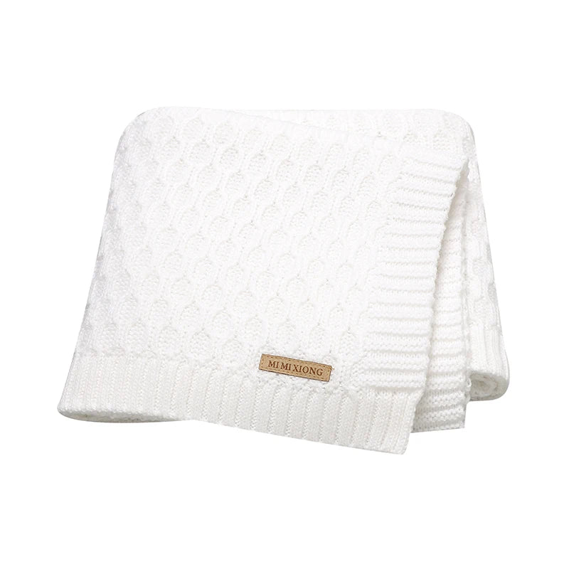 Couverture emmailloter bébé doux