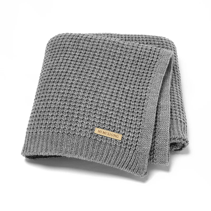 Couverture emmailloter bébé doux