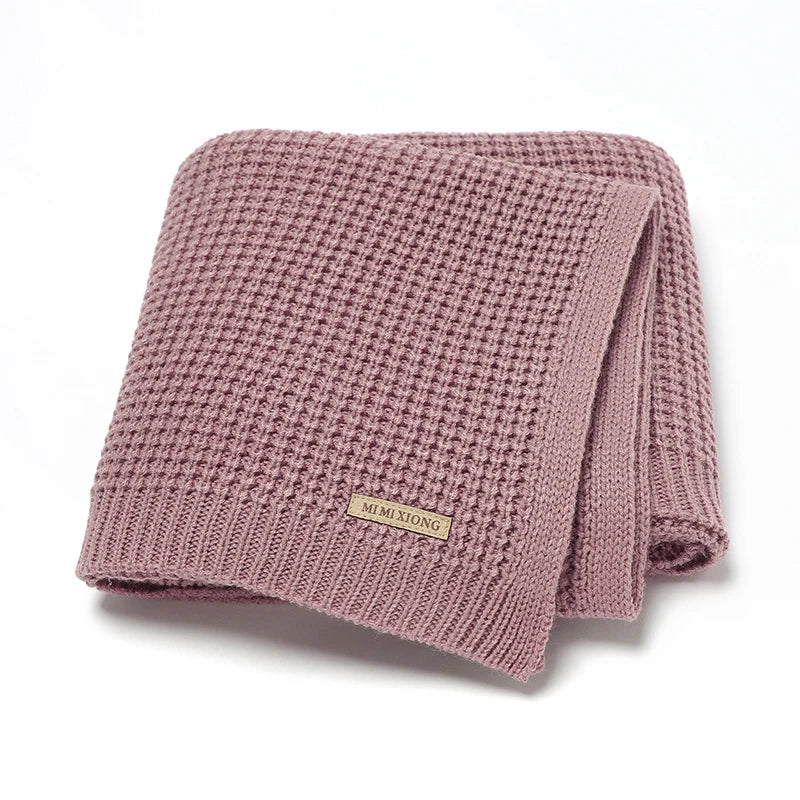 Couverture emmailloter bébé doux