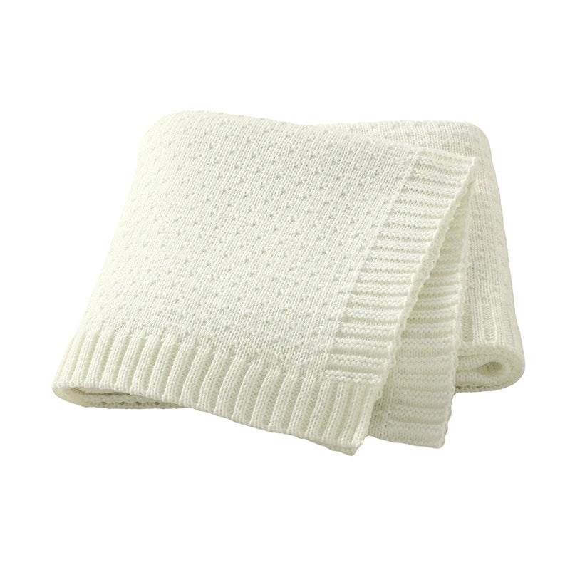 Couverture emmailloter bébé doux