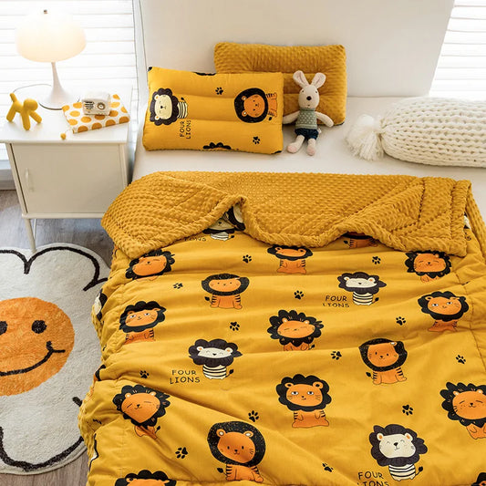 Couverture enfant la chatte