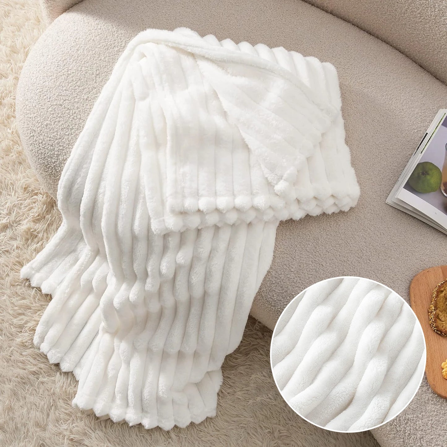 Couverture velours Luxe