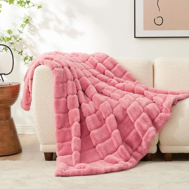 Couverture velours doux et tendre