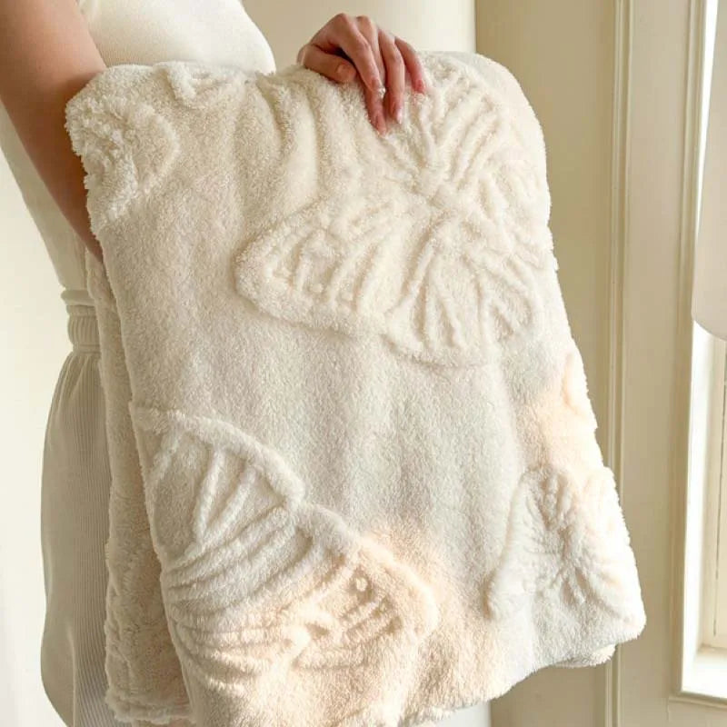 Couverture lestée Papillons