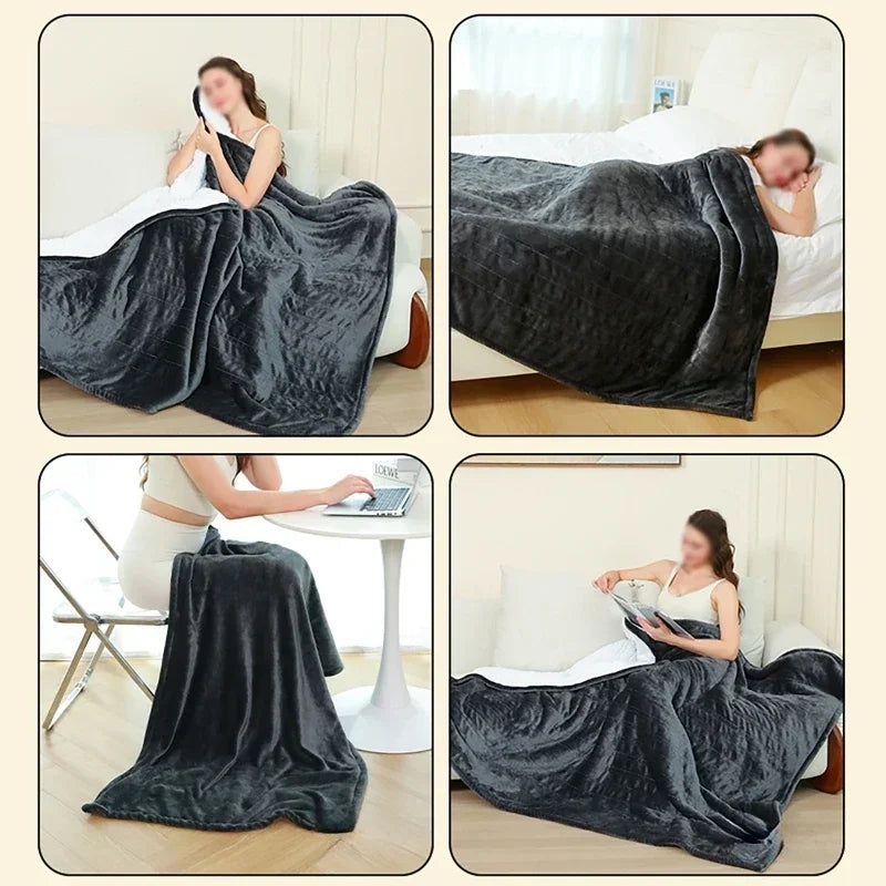 Couverture chauffante Hiver Zen