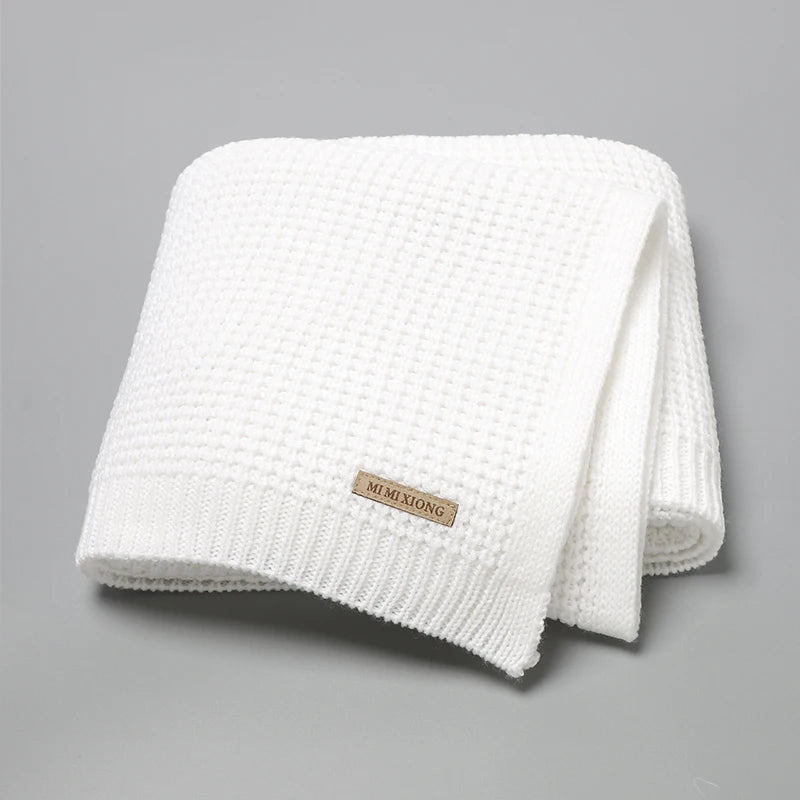 Couverture emmailloter bébé doux