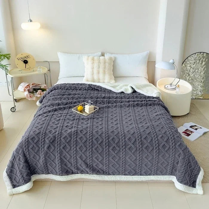 Couverture velours tendre