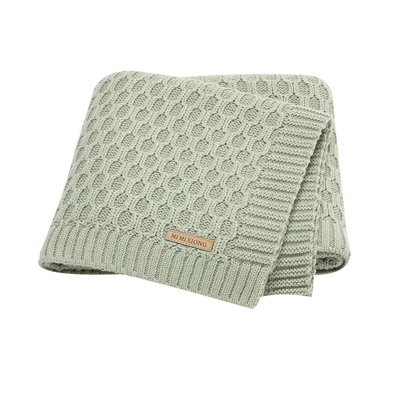 Couverture emmailloter bébé doux