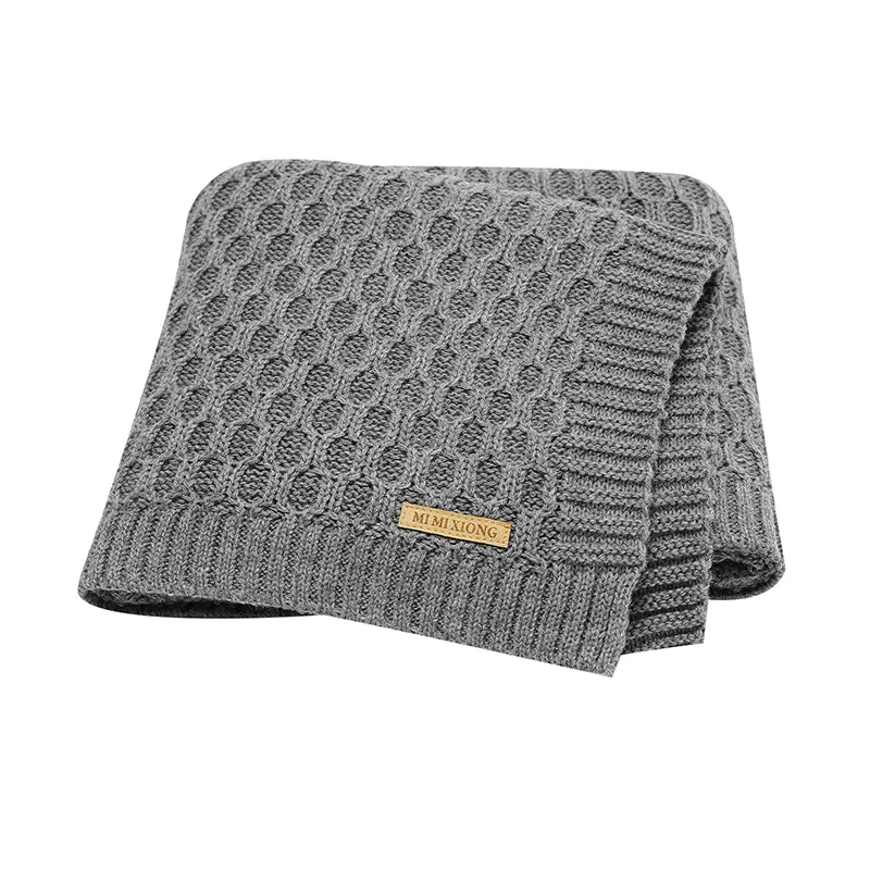 Couverture emmailloter bébé doux