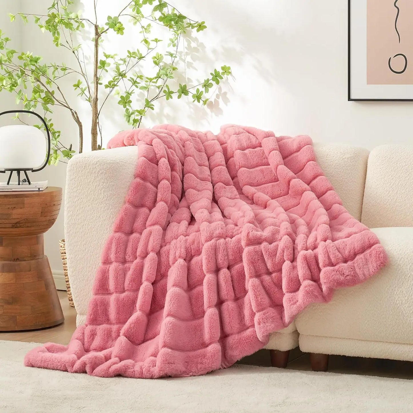 Couverture velours doux et tendre
