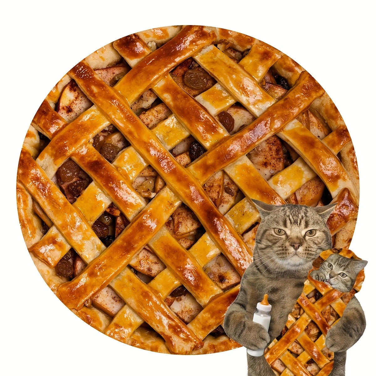 Couverture lestée Pizza