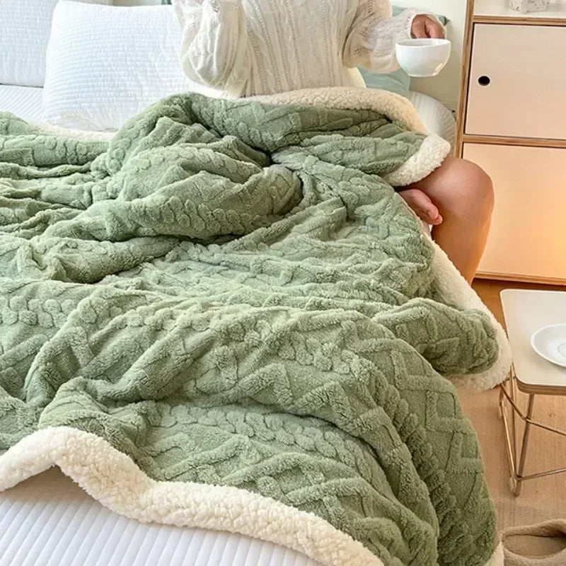 Couverture velours tendre