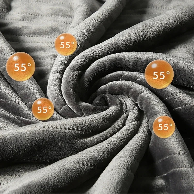 Couverture chauffante Hiver Zen