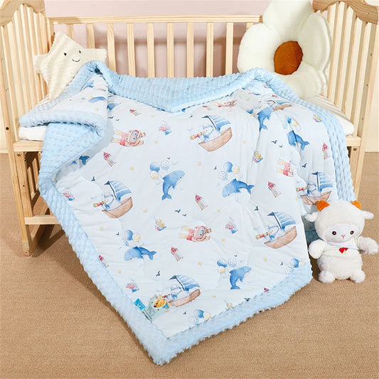 Couverture bébé Petit cœur