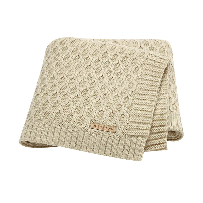 Couverture emmailloter bébé doux
