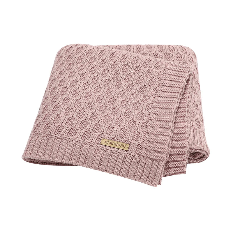 Couverture emmailloter bébé doux