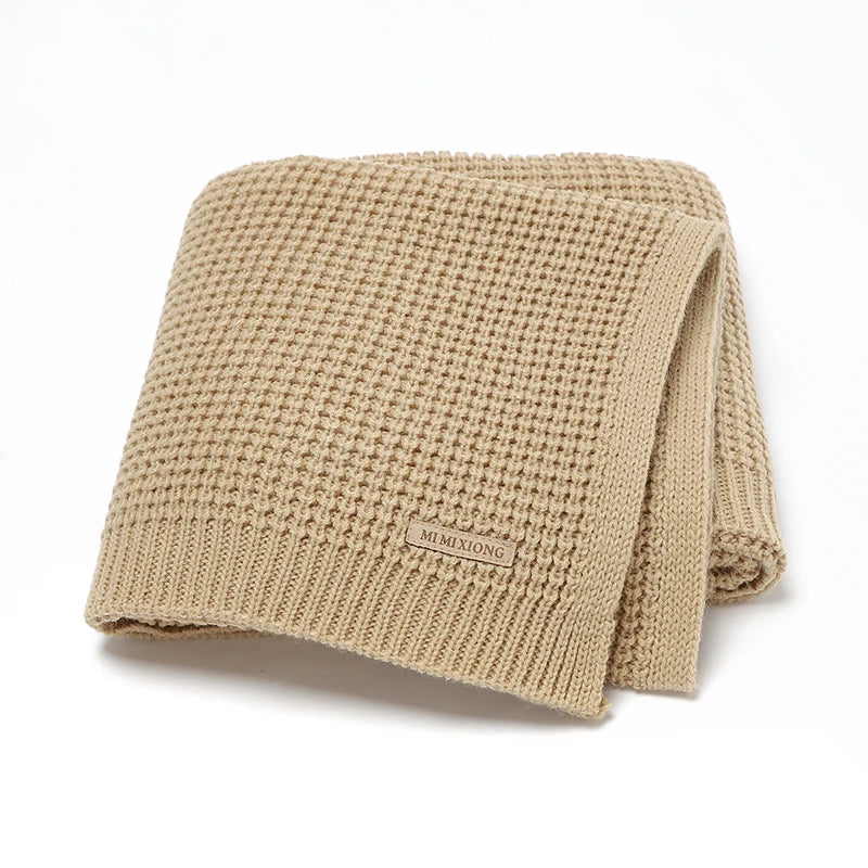 Couverture emmailloter bébé doux