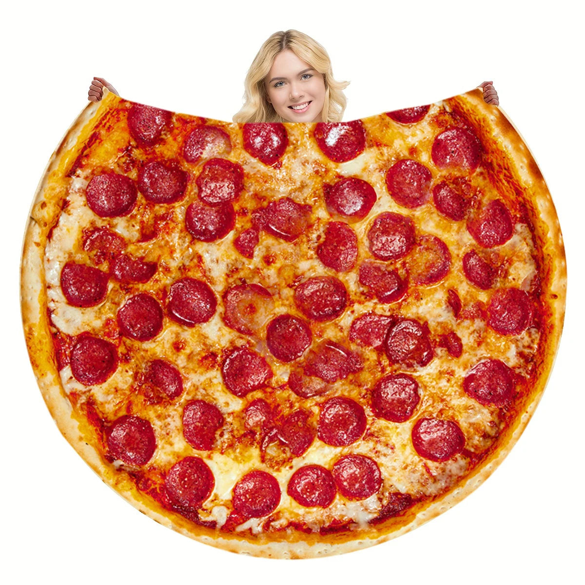 Couverture lestée Pizza