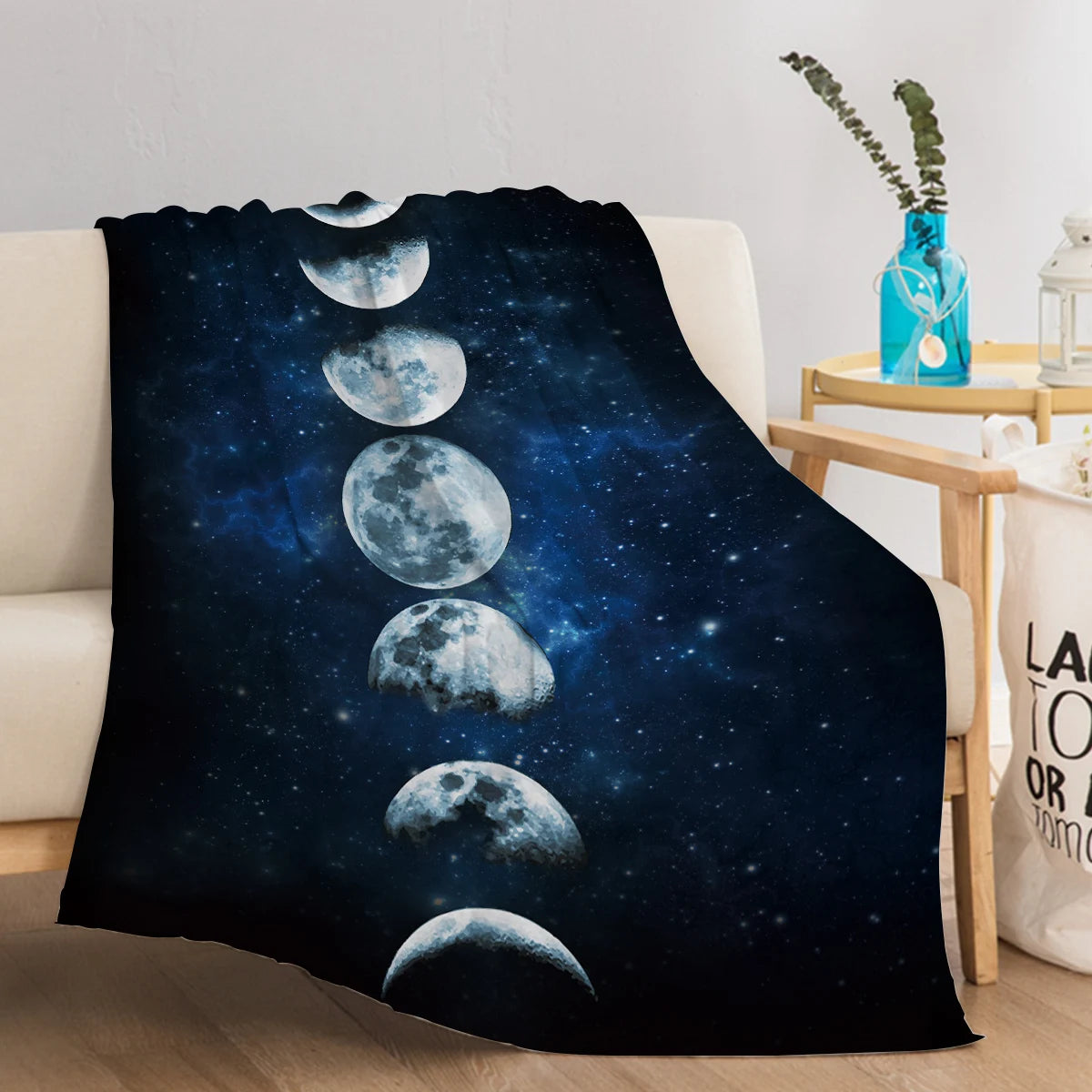 Couverture lestée Lune